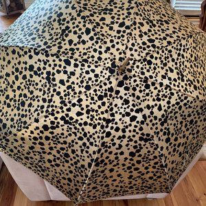 Pasotti Leopard Print Umbrella